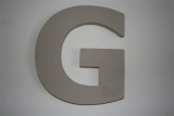 fasádní písmeno G- typ 1 (30 cm)