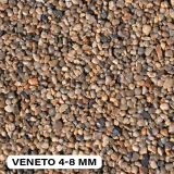 kamenný koberec Veneto (hnědý) 4-8mm