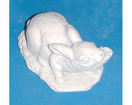 zahradní zvířátka, soška zajíčka