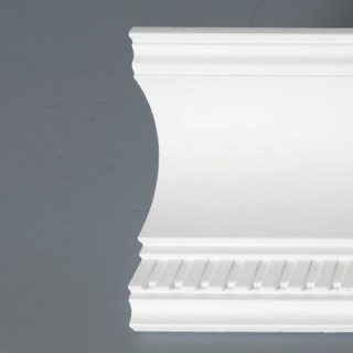 polystyrenová lišta stropní VD22G,  118x124mm