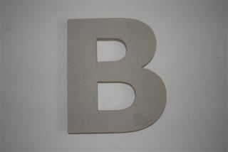 fasádní písmeno B - typ 1 (v.15, 20, 30 cm)