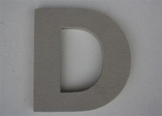 fasádní písmeno D - typ 1 (v.15, 20, 30 cm)