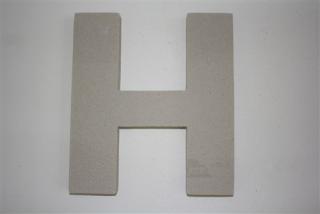fasádní písmeno H- typ 1 (30 cm)