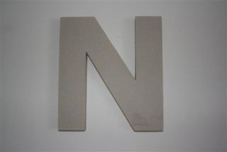 fasádní písmeno N - typ 1 (30 cm)
