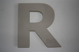 fasádní písmeno R - typ 1 (v.15, 20, 30 cm)