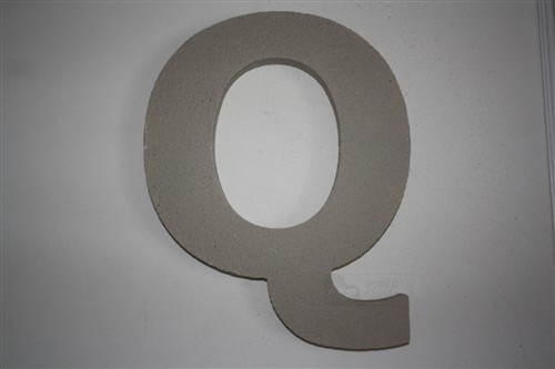 Fasádní písmeno Q - typ 1 (15-50 cm)
