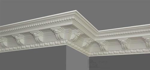 Stropní lišta polystyrenová VD29G, 135x135mm