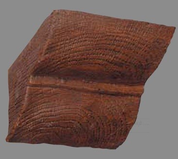 Konzole k trámům (dub tmavý) 20x13cm 19584