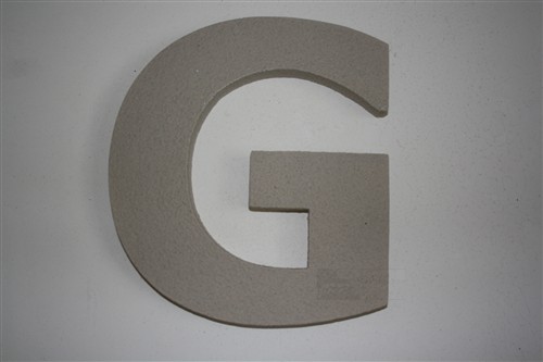 Fasádní písmeno G- typ 1 (15-50 cm)