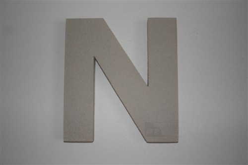 Fasádní písmeno N - typ 1 (15-50 cm)